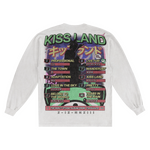 Kiss Land Long Sleeved Tee - Greazy Tees