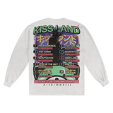 Kiss Land Long Sleeved Tee - Greazy Tees