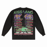 Kiss Land Long Sleeved Tee - Greazy Tees