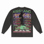 Kiss Land Long Sleeved Tee - Greazy Tees