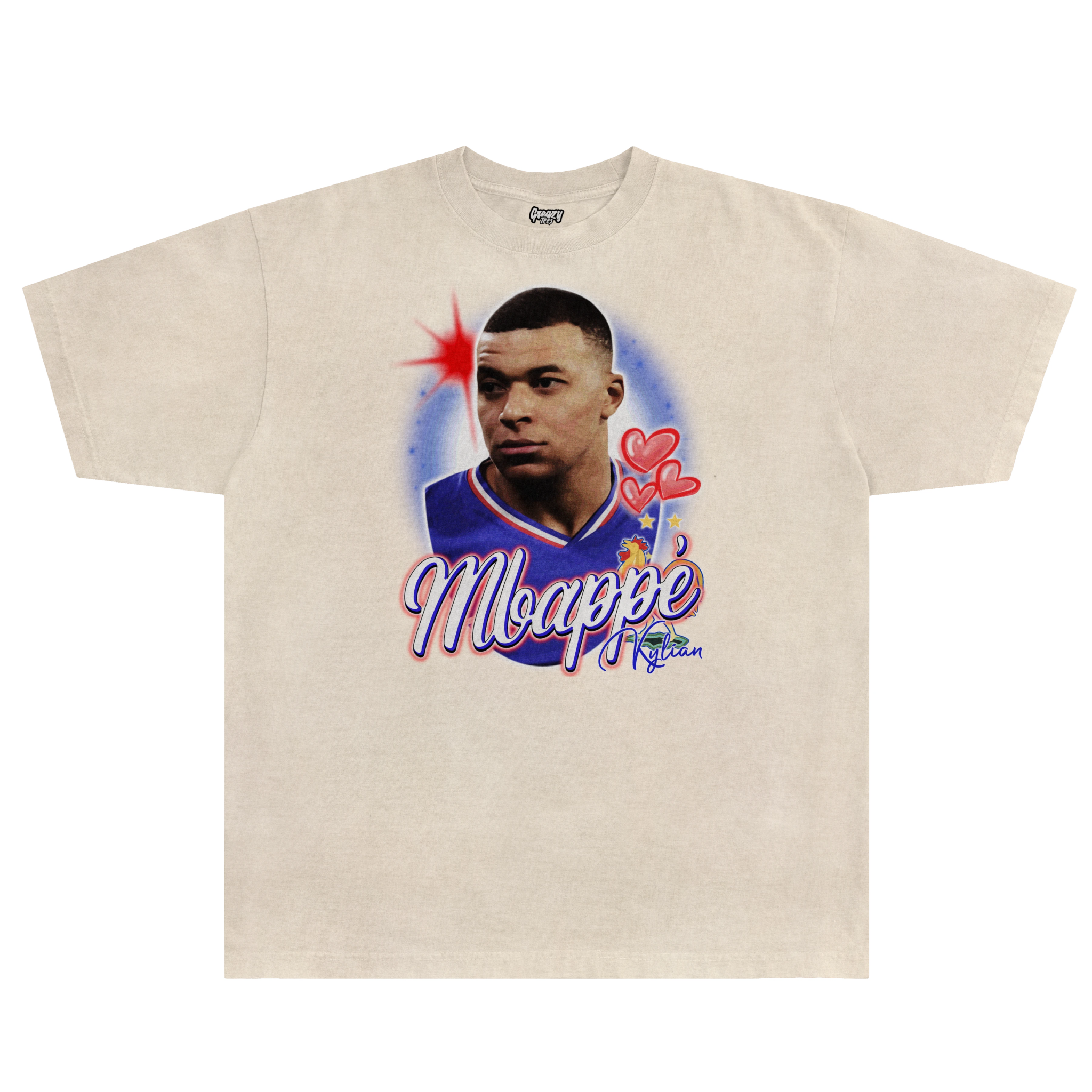 Kylian Mbappé Euro '24 Tee - Greazy Tees
