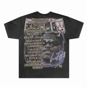 Lamar Jackson Ravens Tee - Greazy Tees