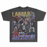 Lamar Jackson Ravens Tee - Greazy Tees