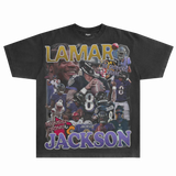 Lamar Jackson Ravens Tee - Greazy Tees
