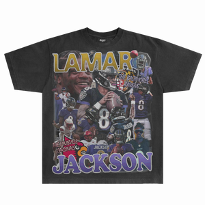 Lamar Jackson Ravens Tee - Greazy Tees