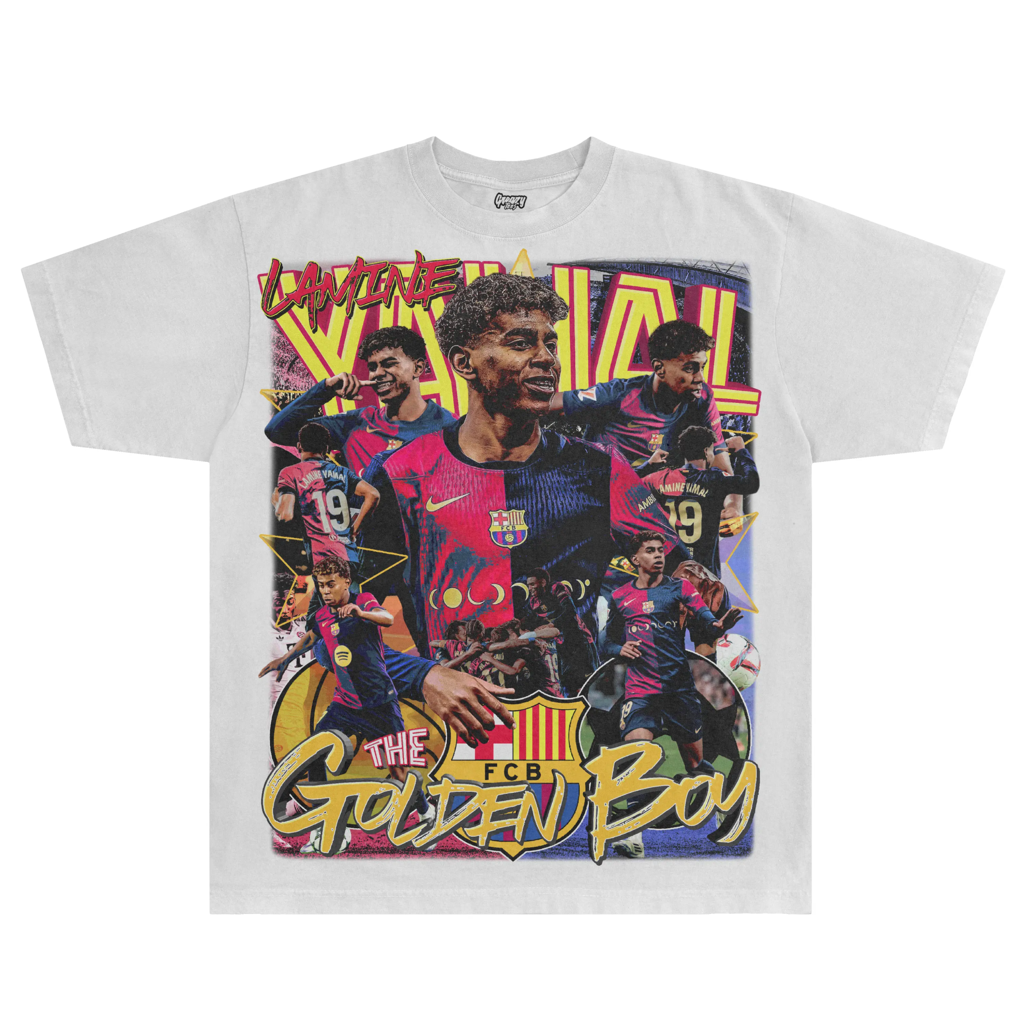 Lamine Yamal Barça Tee - Greazy Tees