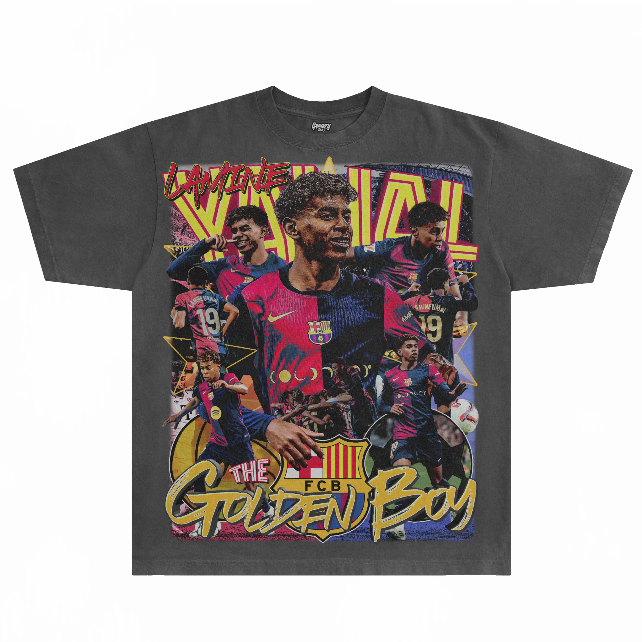 Lamine Yamal Barça Tee - Greazy Tees