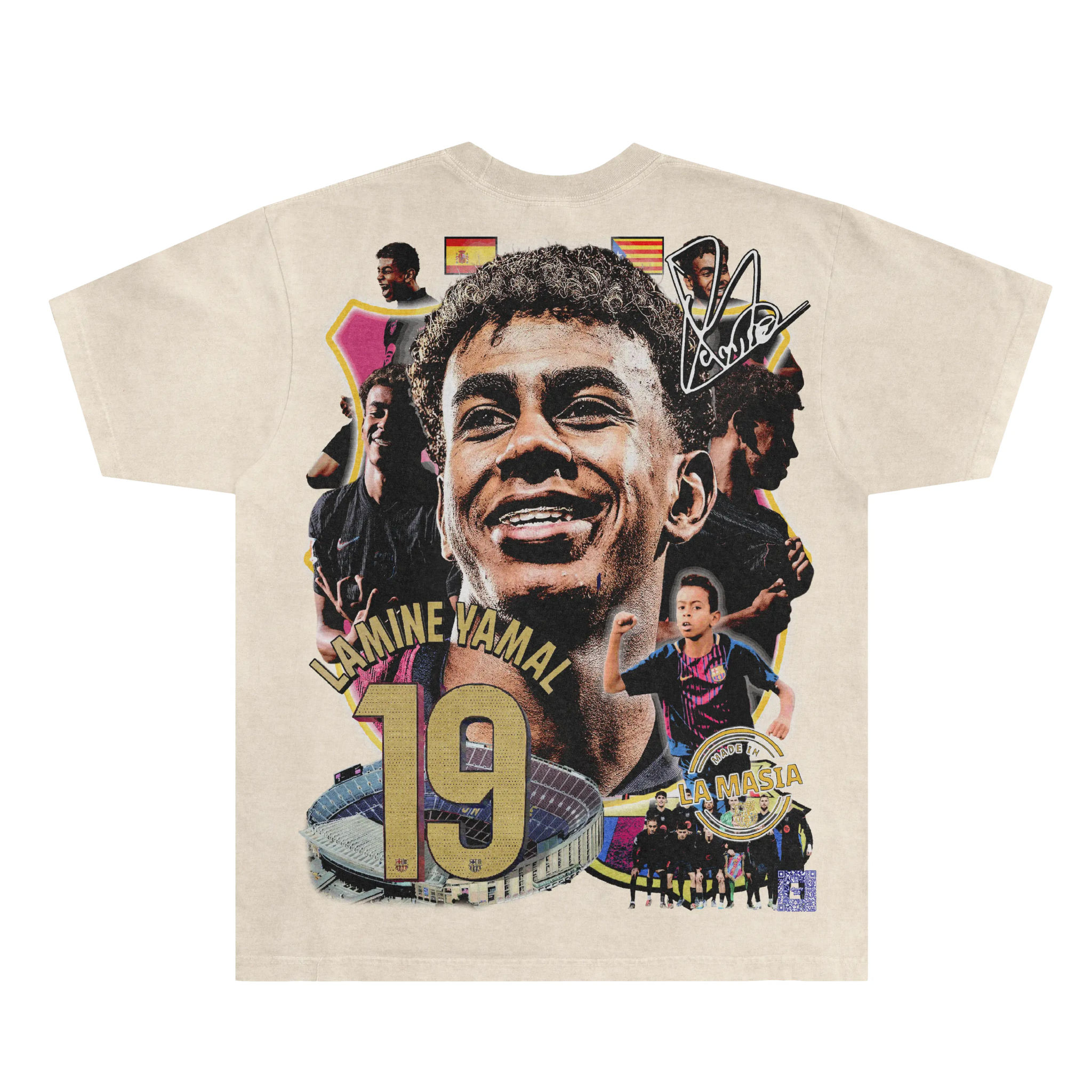 Lamine Yamal Barça Tee - Greazy Tees