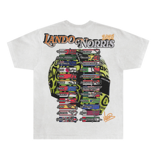 Lando Norris '24 Helmet Tee - Greazy Tees