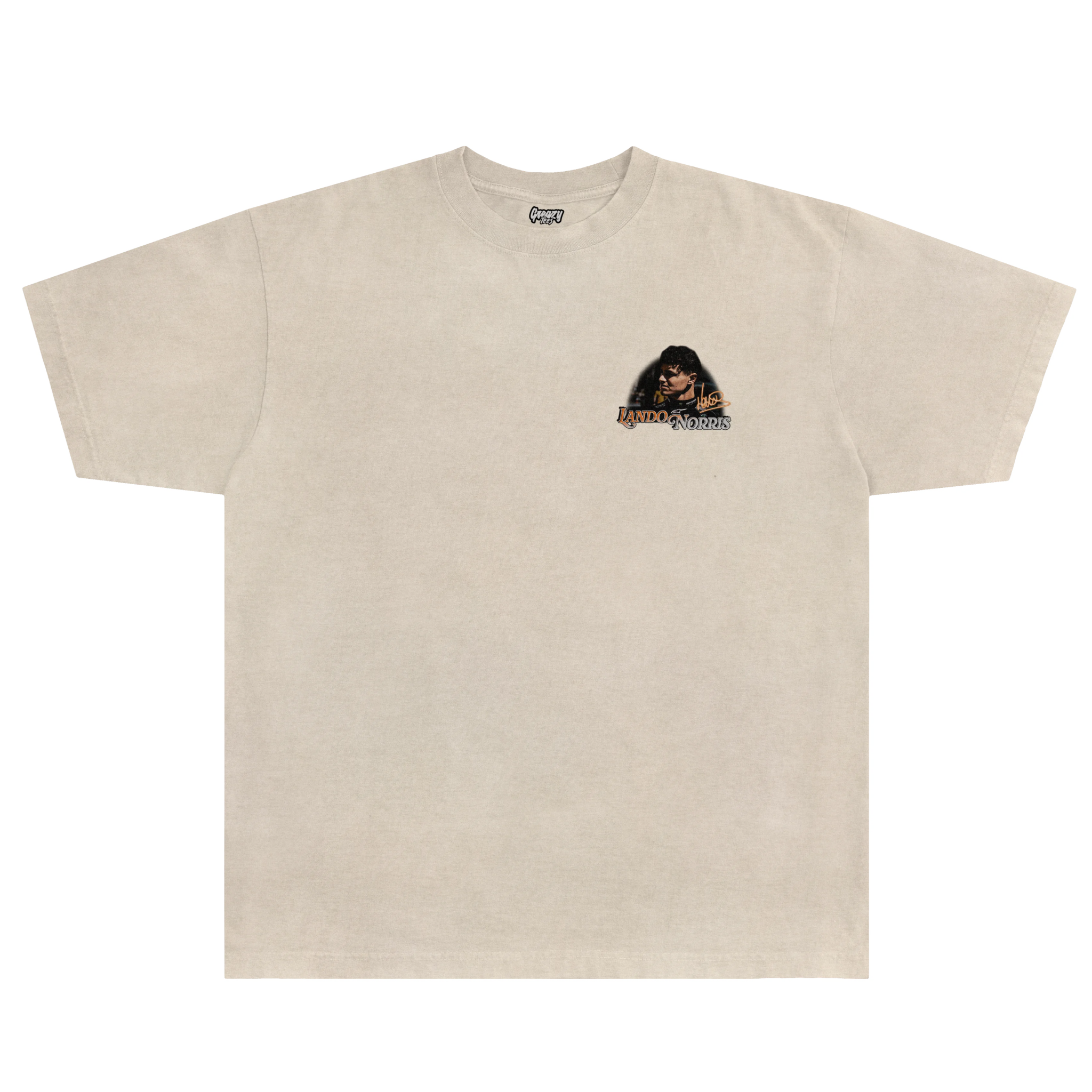 Lando Norris '24 Helmet Tee - Greazy Tees