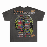 Lando Norris '24 Helmet Tee - Greazy Tees