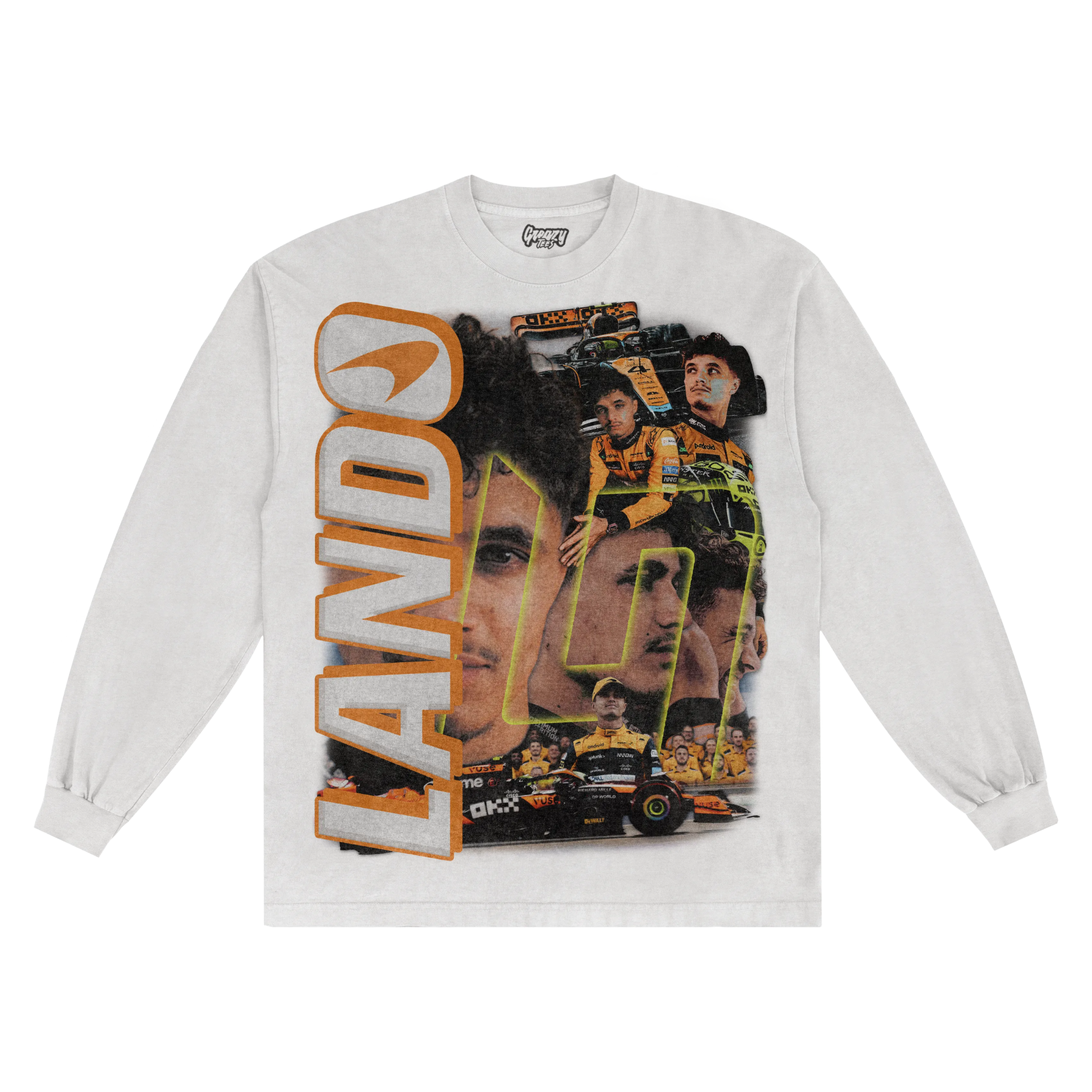 Lando Norris '24 Long Sleeved Tee - Greazy Tees