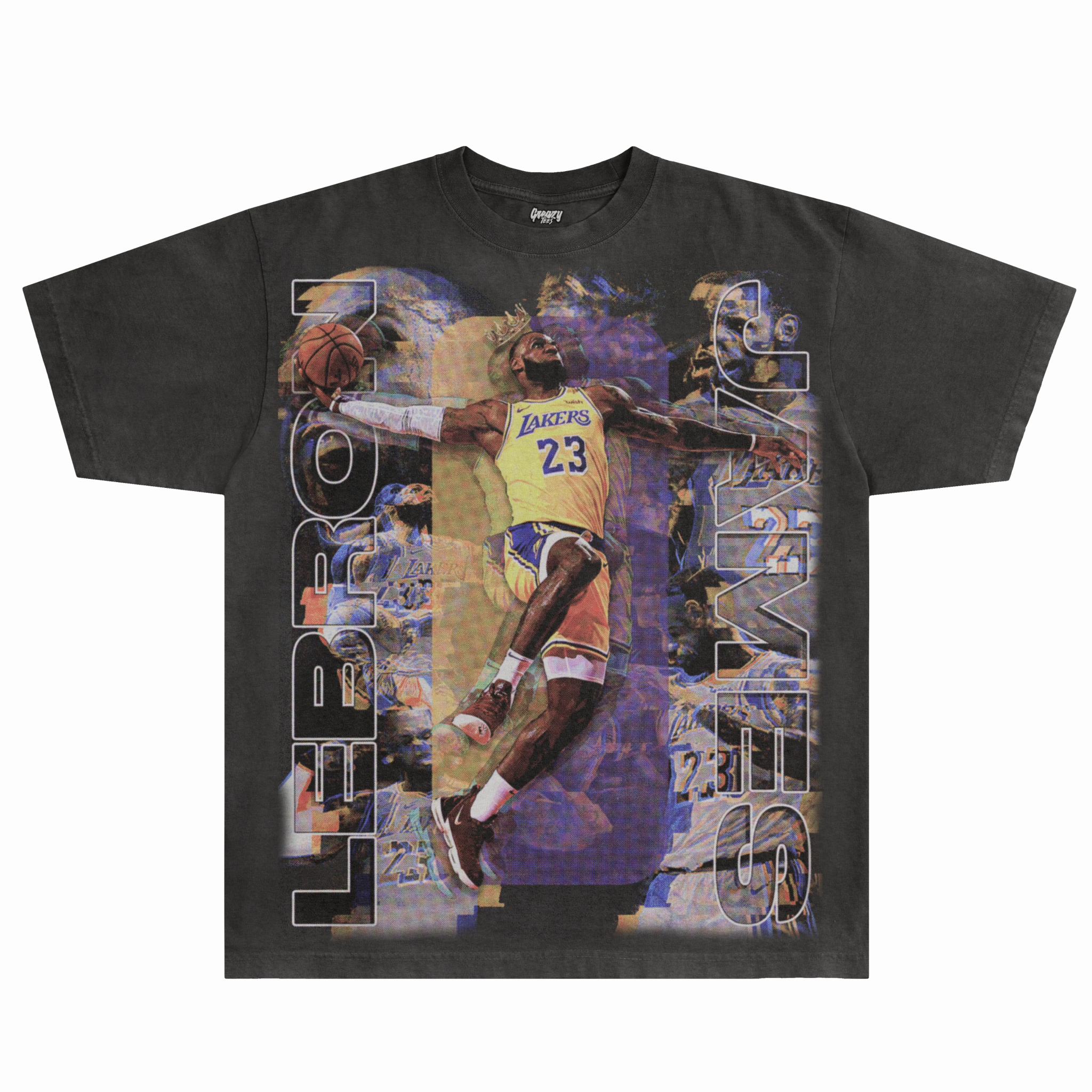 LeBron James Lakers Classic Tee - Greazy Tees