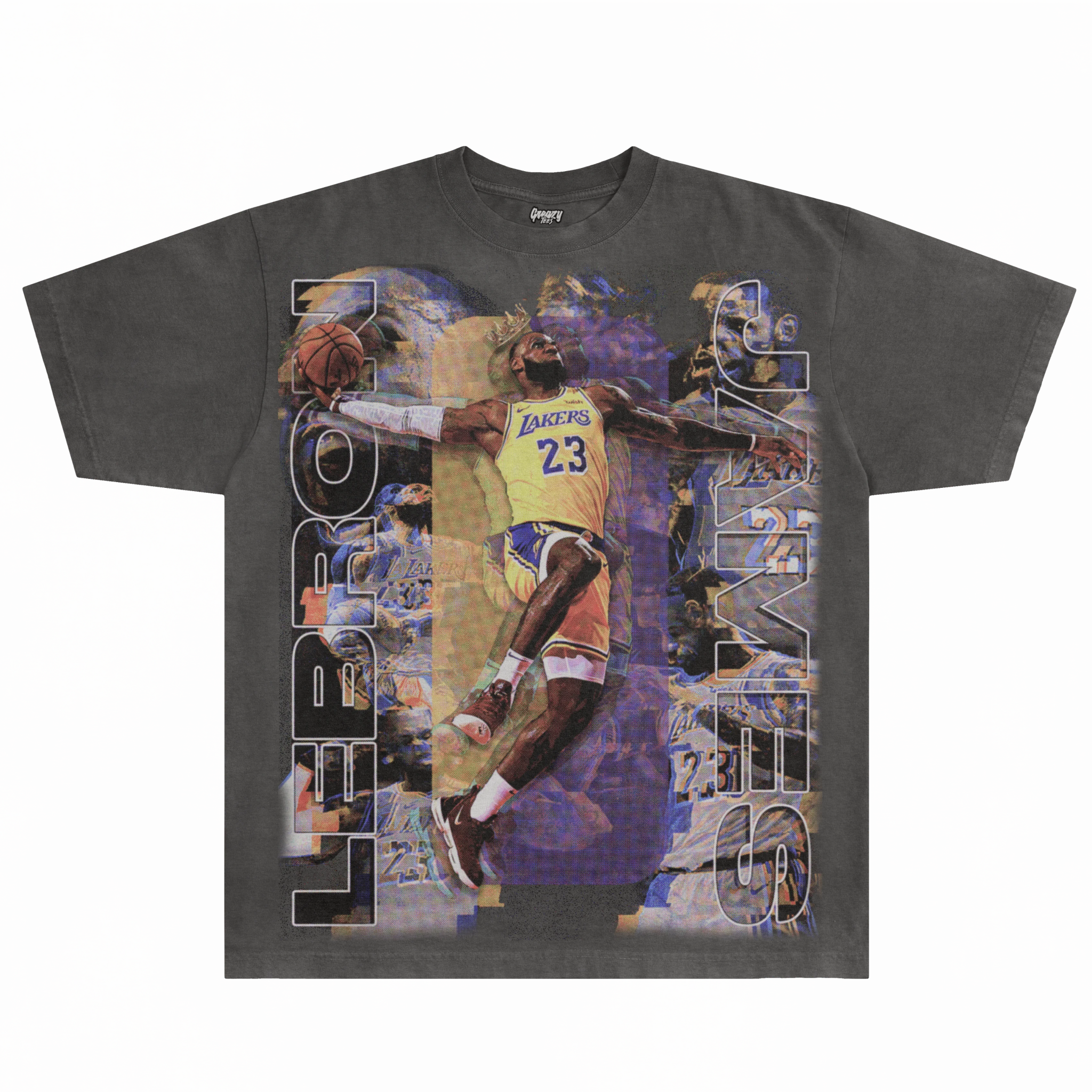 LeBron James Lakers Classic Tee - Greazy Tees