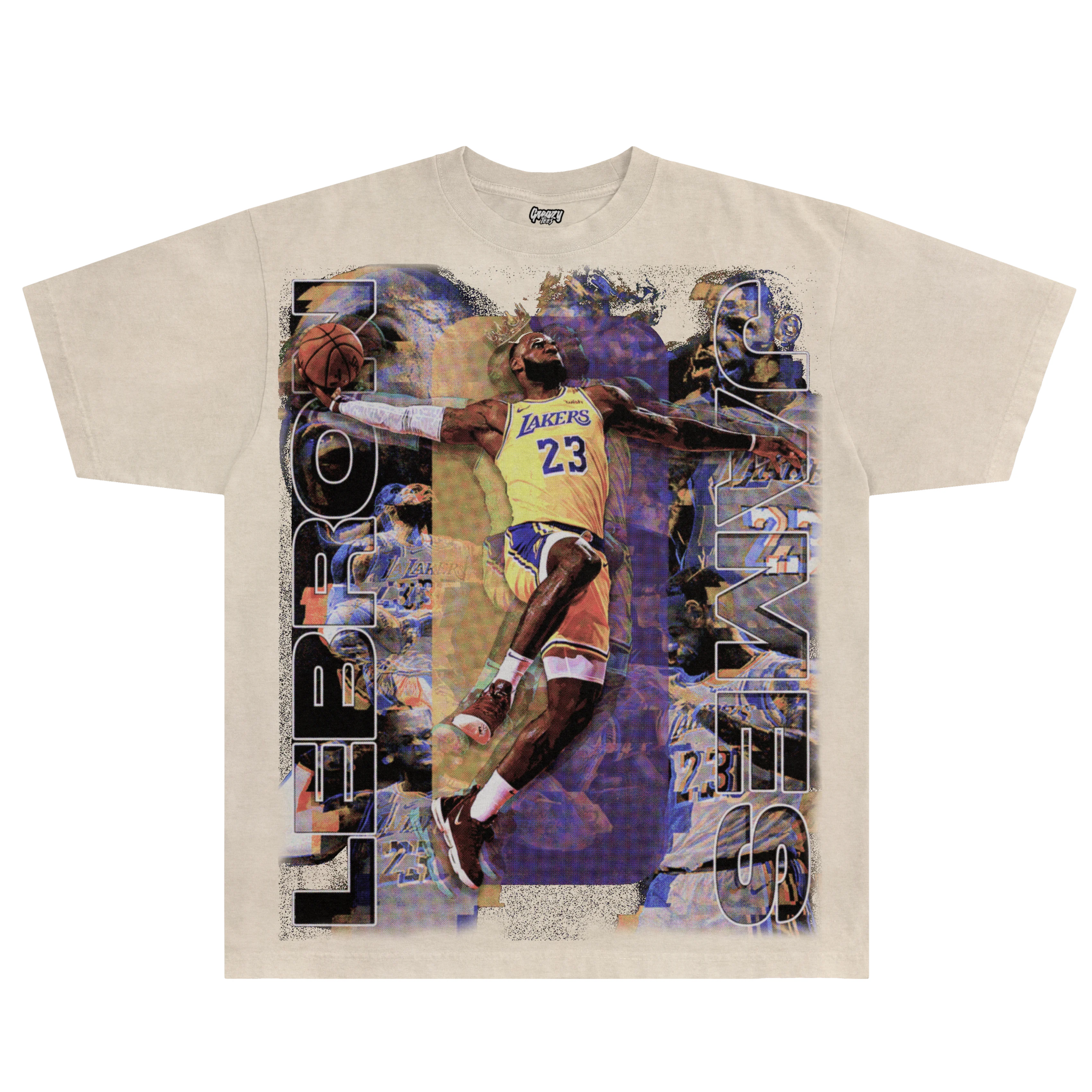 LeBron James Lakers Classic Tee - Greazy Tees