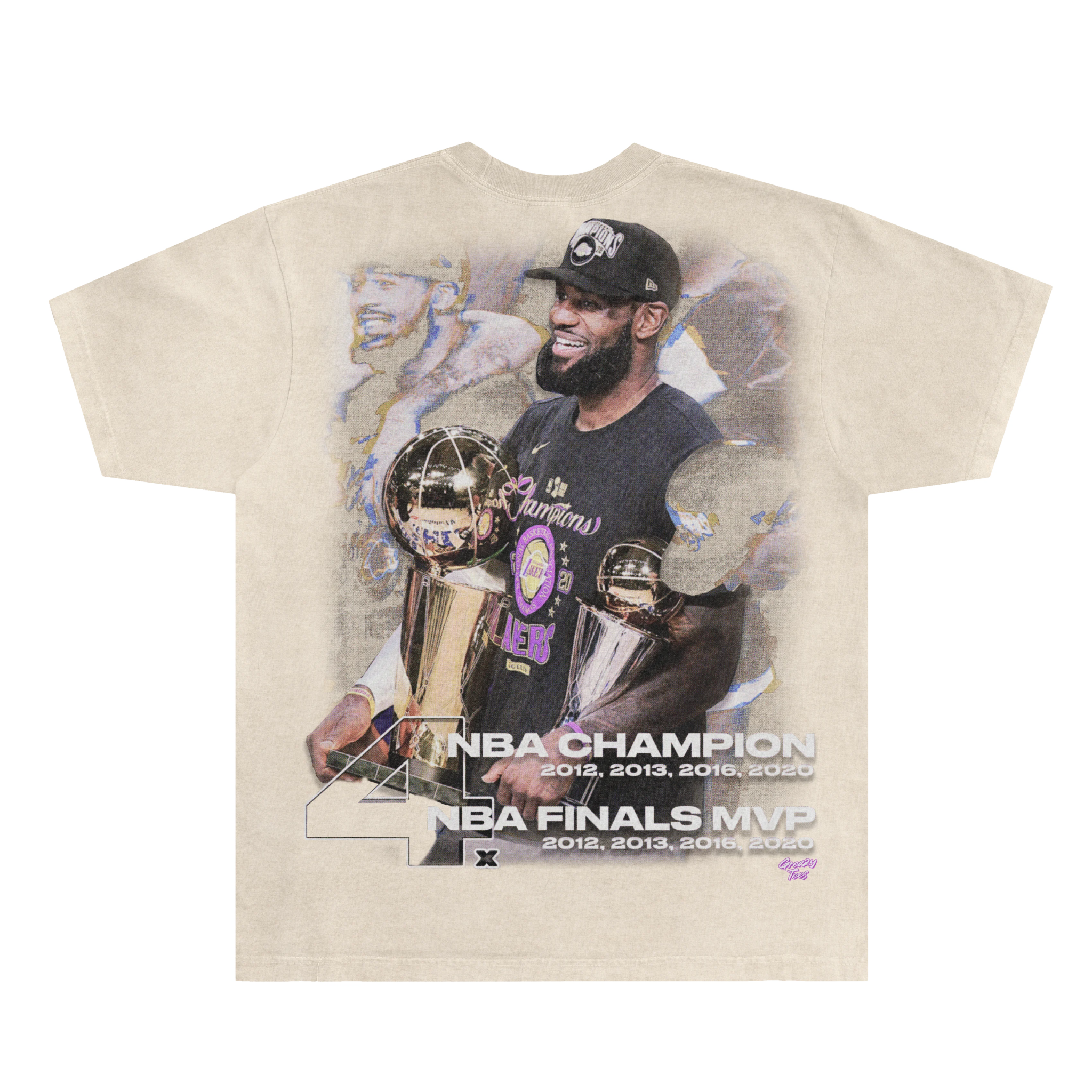 LeBron James Lakers Classic Tee - Greazy Tees