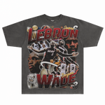 LeBron & Wade '12 - 13 Heat Classic Tee - Greazy Tees
