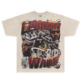 LeBron & Wade '12 - 13 Heat Classic Tee - Greazy Tees