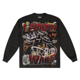 Lebron & Wade '12 - 13 Long Sleeved Tee - Greazy Tees