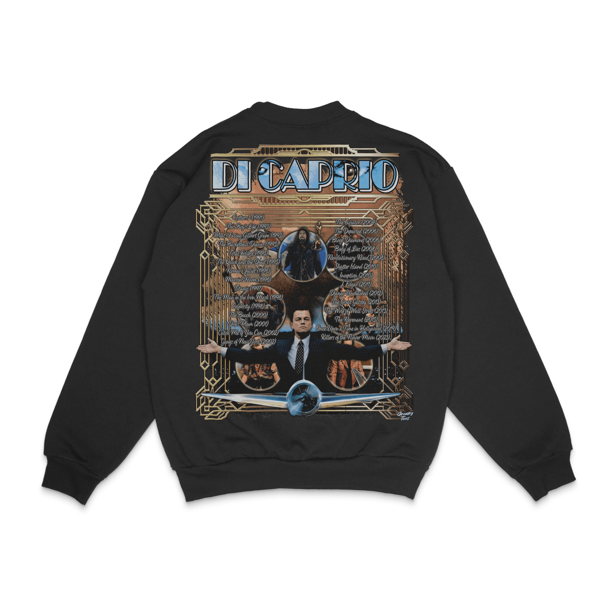 Leonardo DiCaprio Crewneck Sweatshirt - Greazy Tees