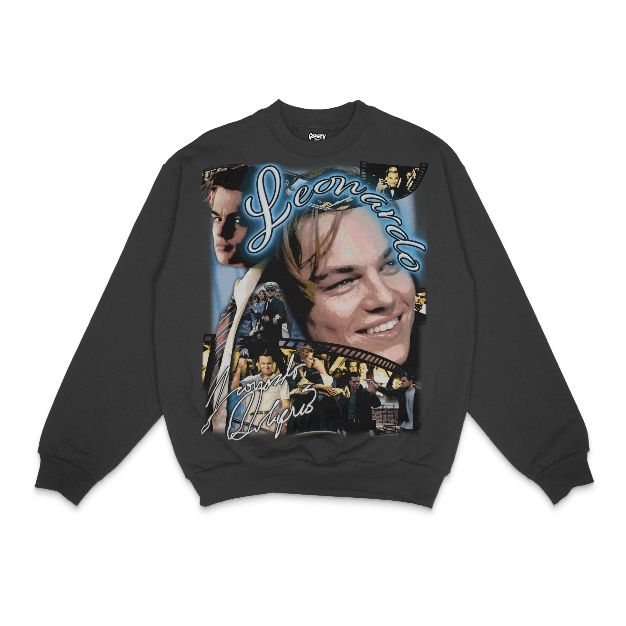 Leonardo DiCaprio Crewneck Sweatshirt - Greazy Tees