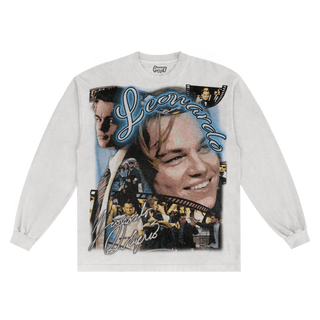 Leonardo DiCaprio Long Sleeved Tee - Greazy Tees