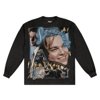 Leonardo DiCaprio Long Sleeved Tee - Greazy Tees