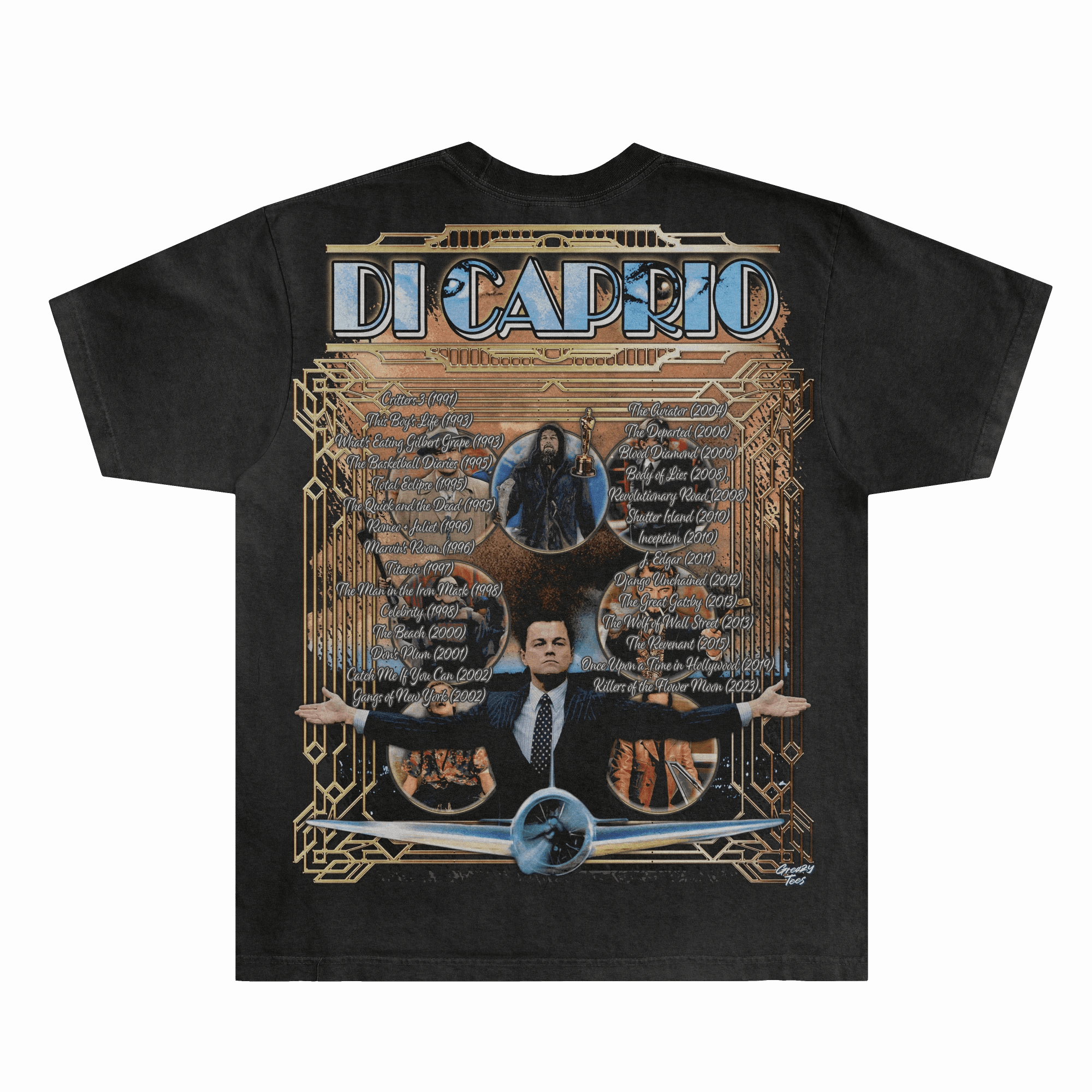 Leonardo DiCaprio Tee - Greazy Tees