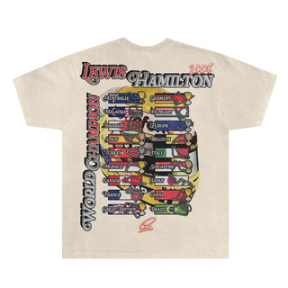 Lewis Hamilton '08 Helmet Tee - Greazy Tees