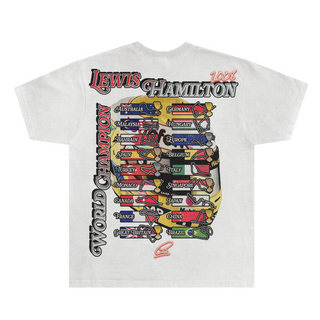 Lewis Hamilton '08 Helmet Tee - Greazy Tees