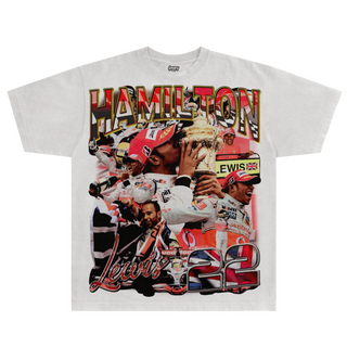 Lewis Hamilton '08 Tee - Greazy Tees