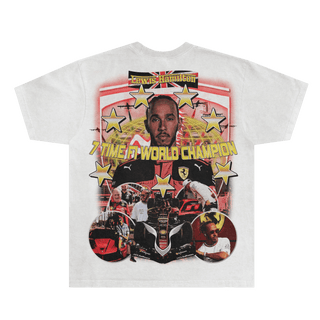 Lewis Hamilton Ferrari Tee - Greazy Tees