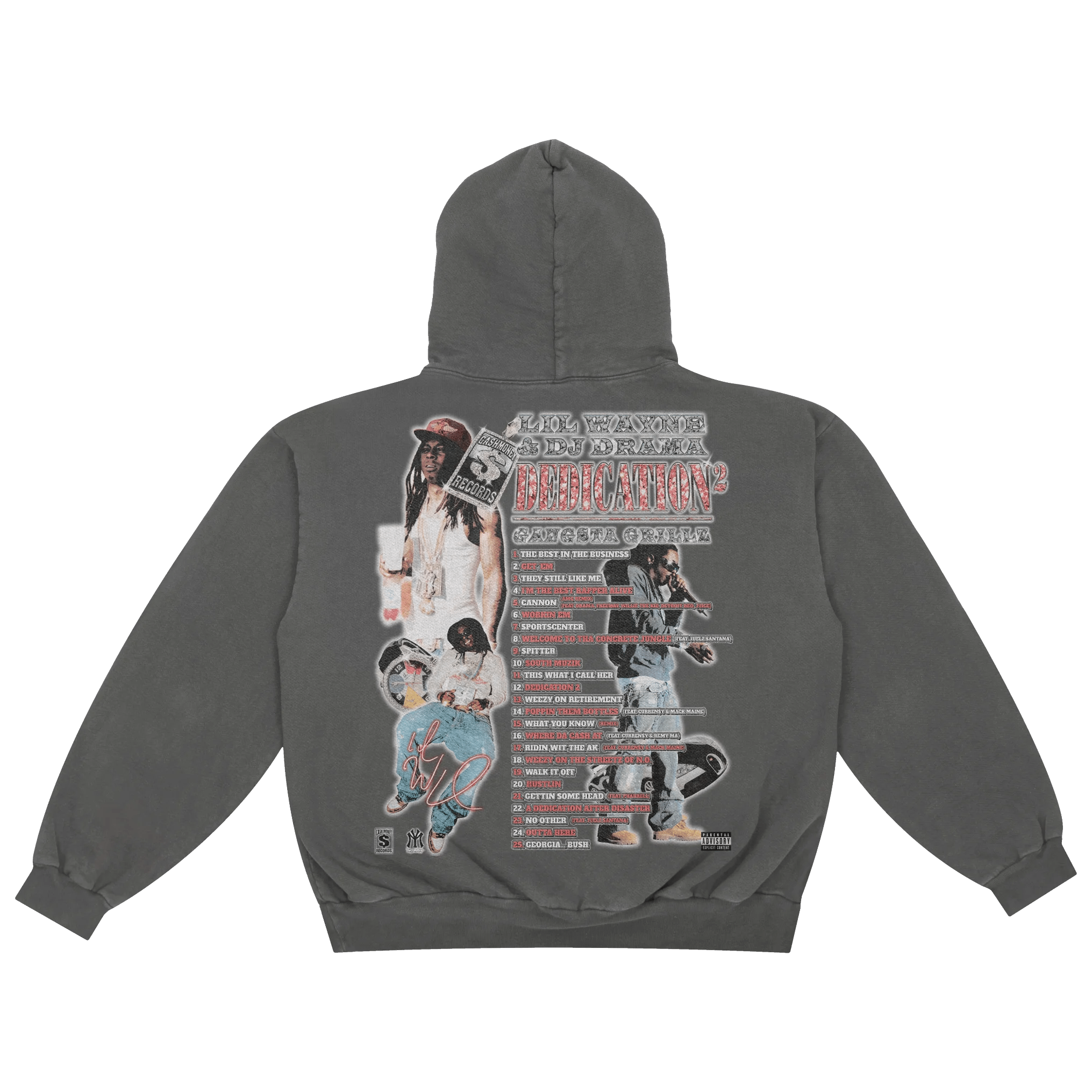 Lil Wayne Dedication 2 Hoody - Greazy Tees