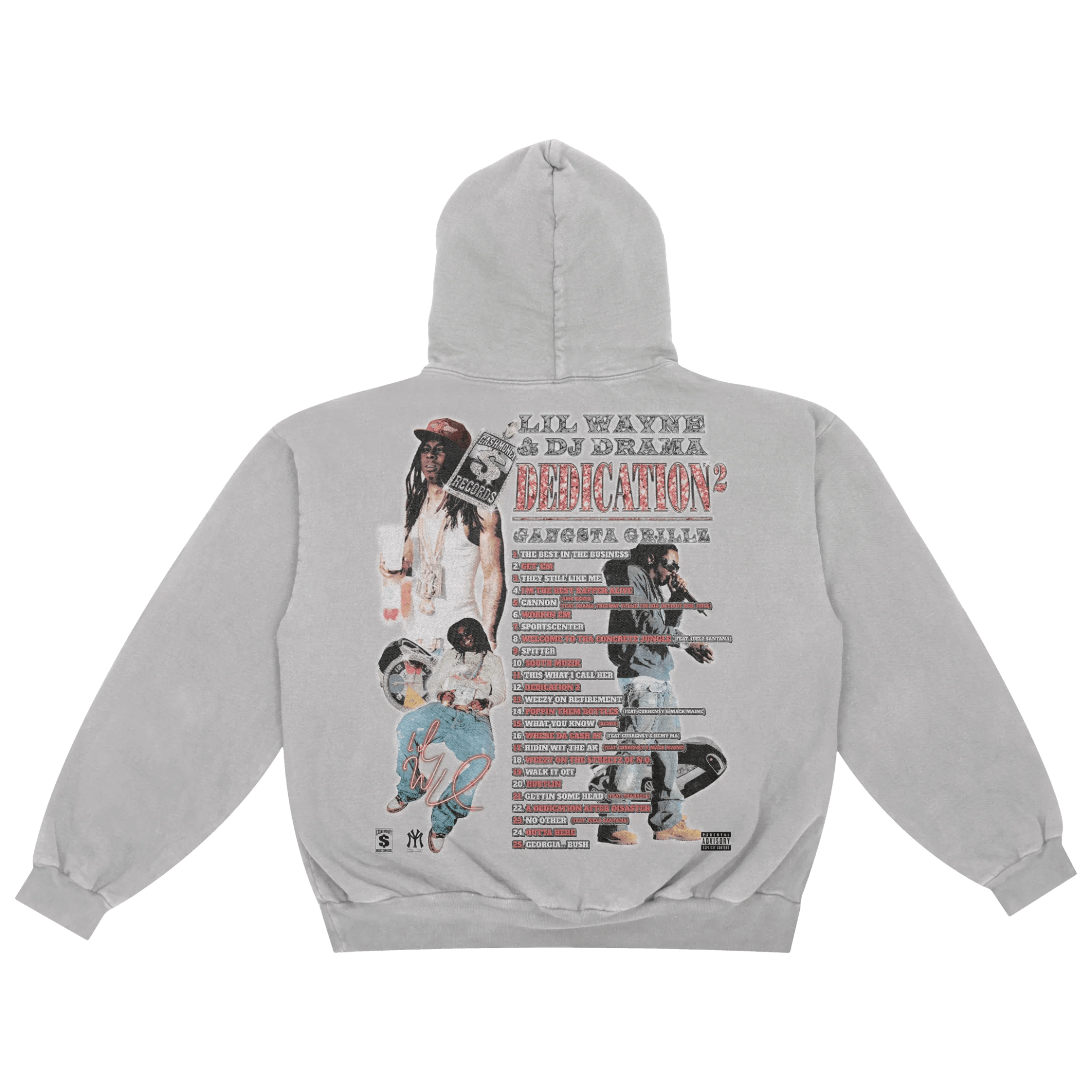 Lil Wayne Dedication 2 Hoody - Greazy Tees