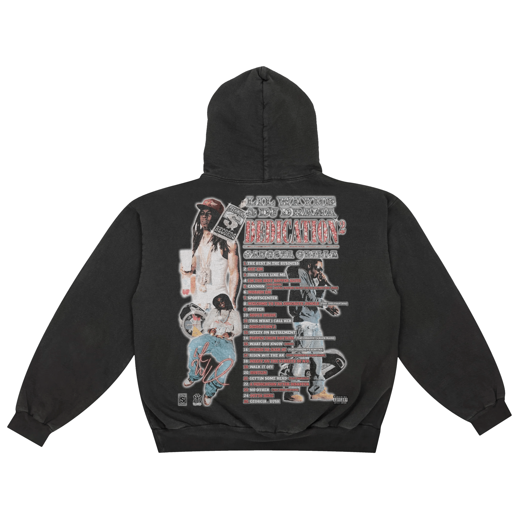 Lil Wayne Dedication 2 Hoody - Greazy Tees