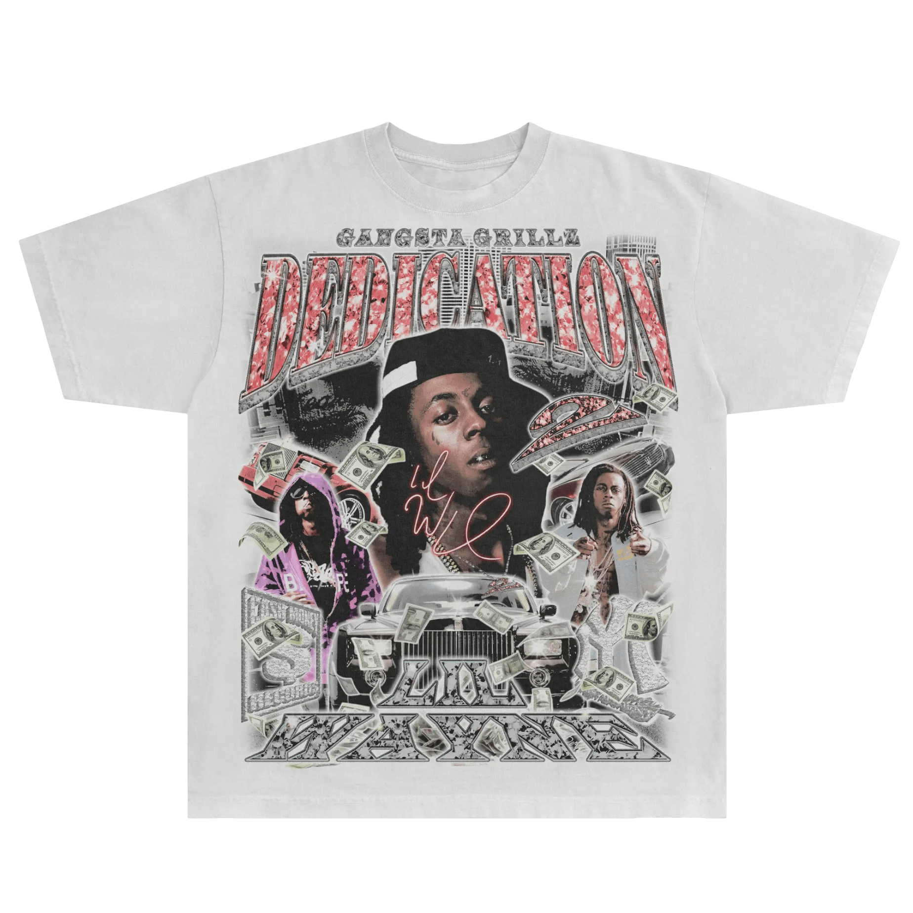 Lil Wayne Dedication 2 Tee - Greazy Tees