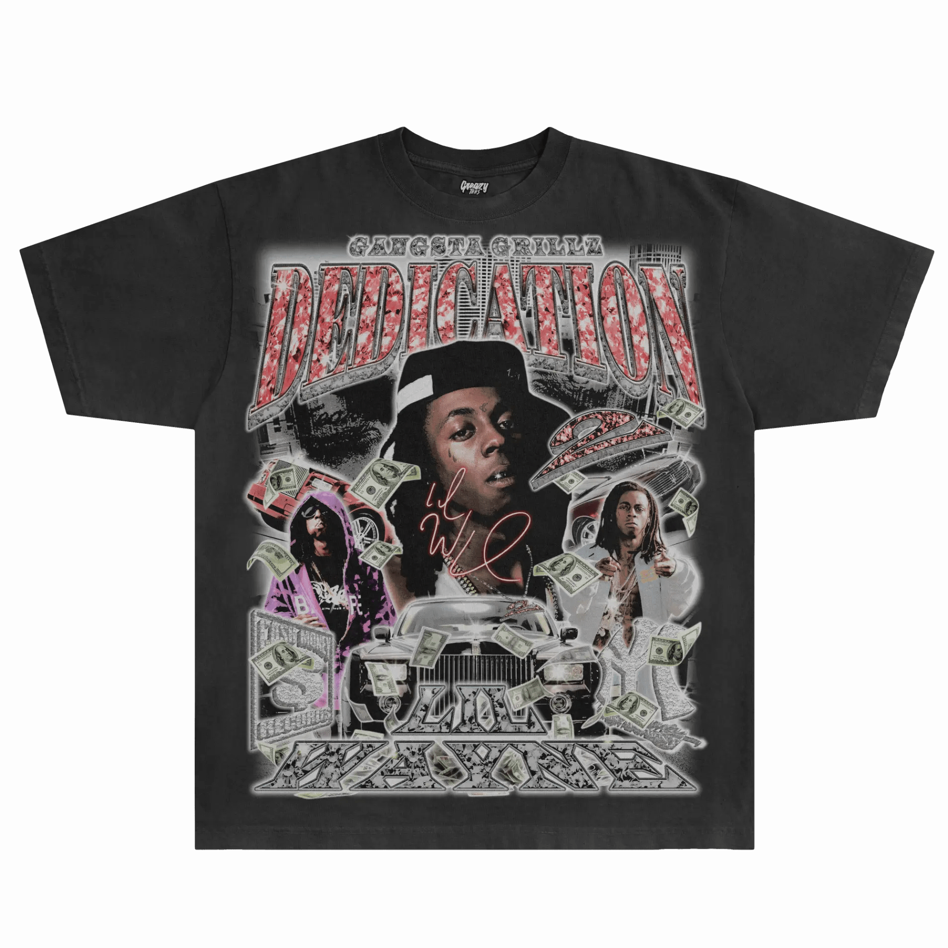 Lil Wayne Dedication 2 Tee - Greazy Tees
