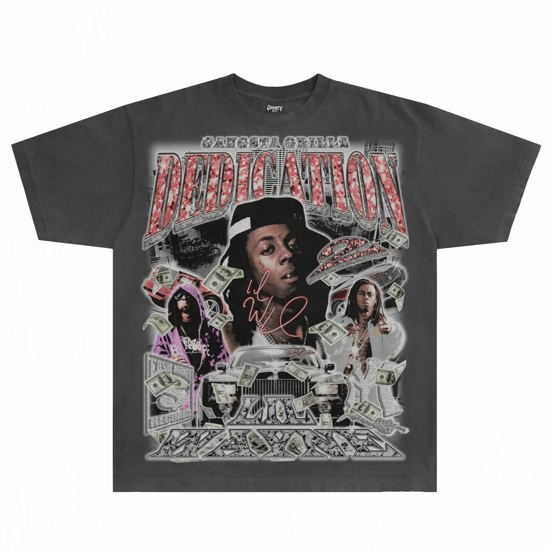 Lil Wayne Dedication 2 Tee - Greazy Tees
