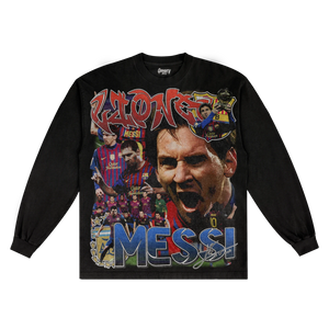 Lionel Messi '11-12 Long Sleeved Tee Long Sleeved Tee Greazy Tees 