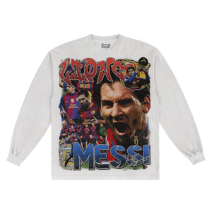 Lionel Messi '11/12 Classic Long Sleeved Tee - Greazy Tees