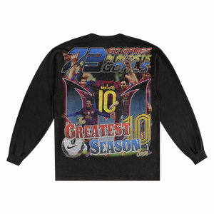 Lionel Messi '11/12 Classic Long Sleeved Tee - Greazy Tees