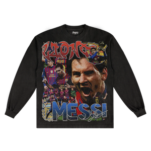 Lionel Messi '11/12 Classic Long Sleeved Tee - Greazy Tees