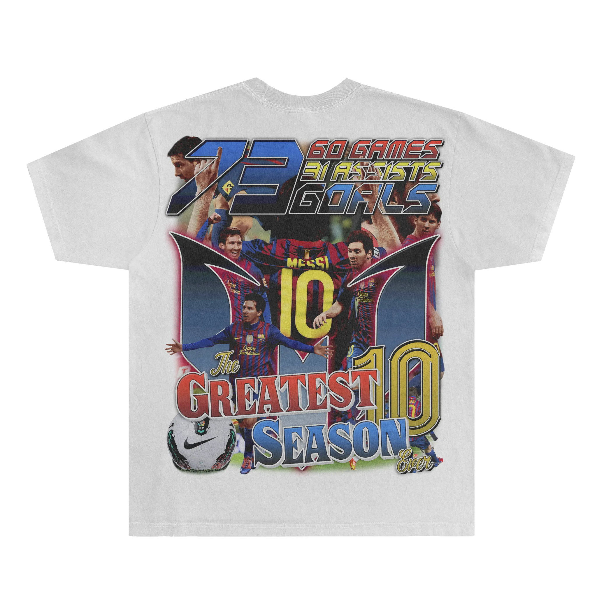 Lionel Messi '11/12 Classic Tee - Greazy Tees