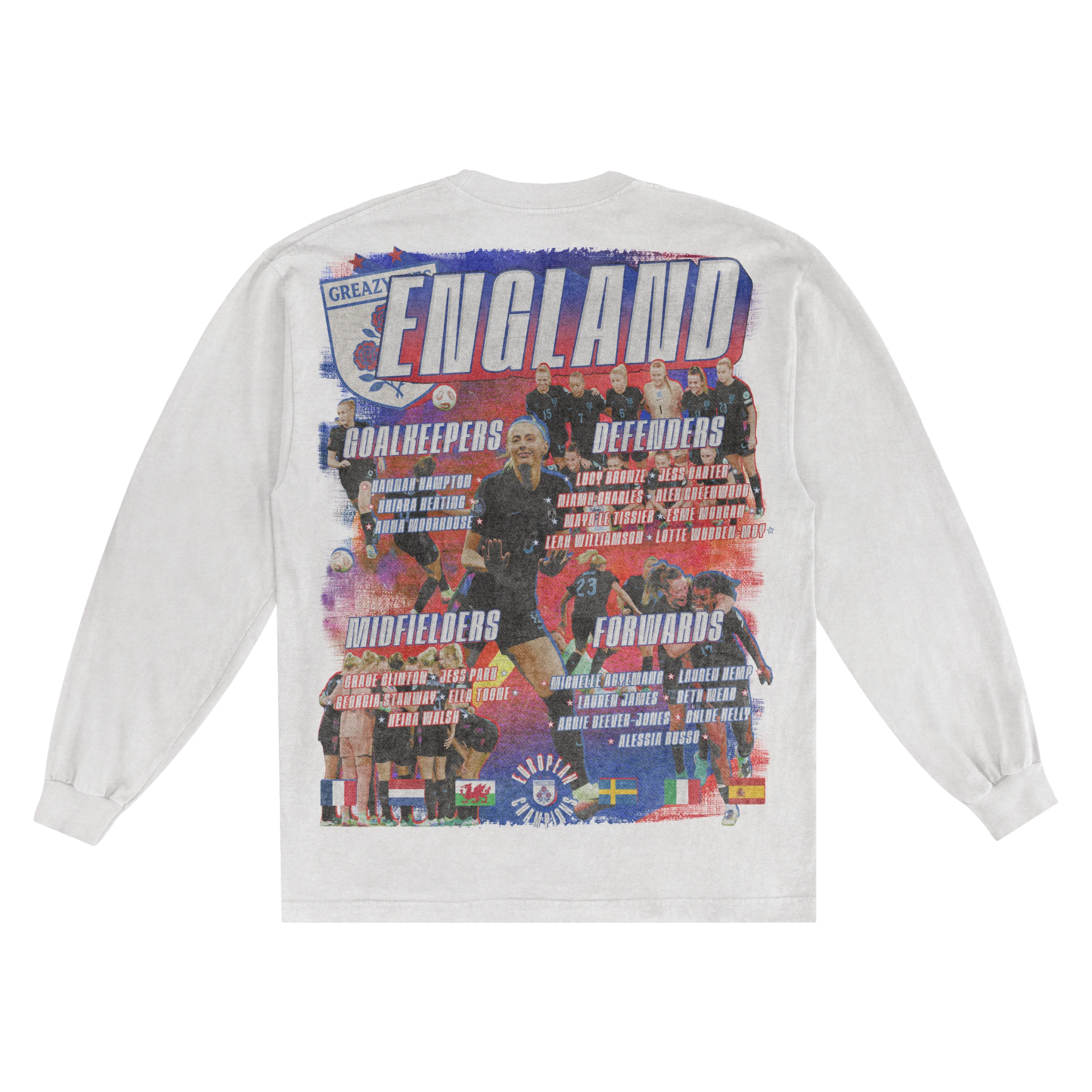 Lionesses Long Sleeved Tee - Greazy Tees