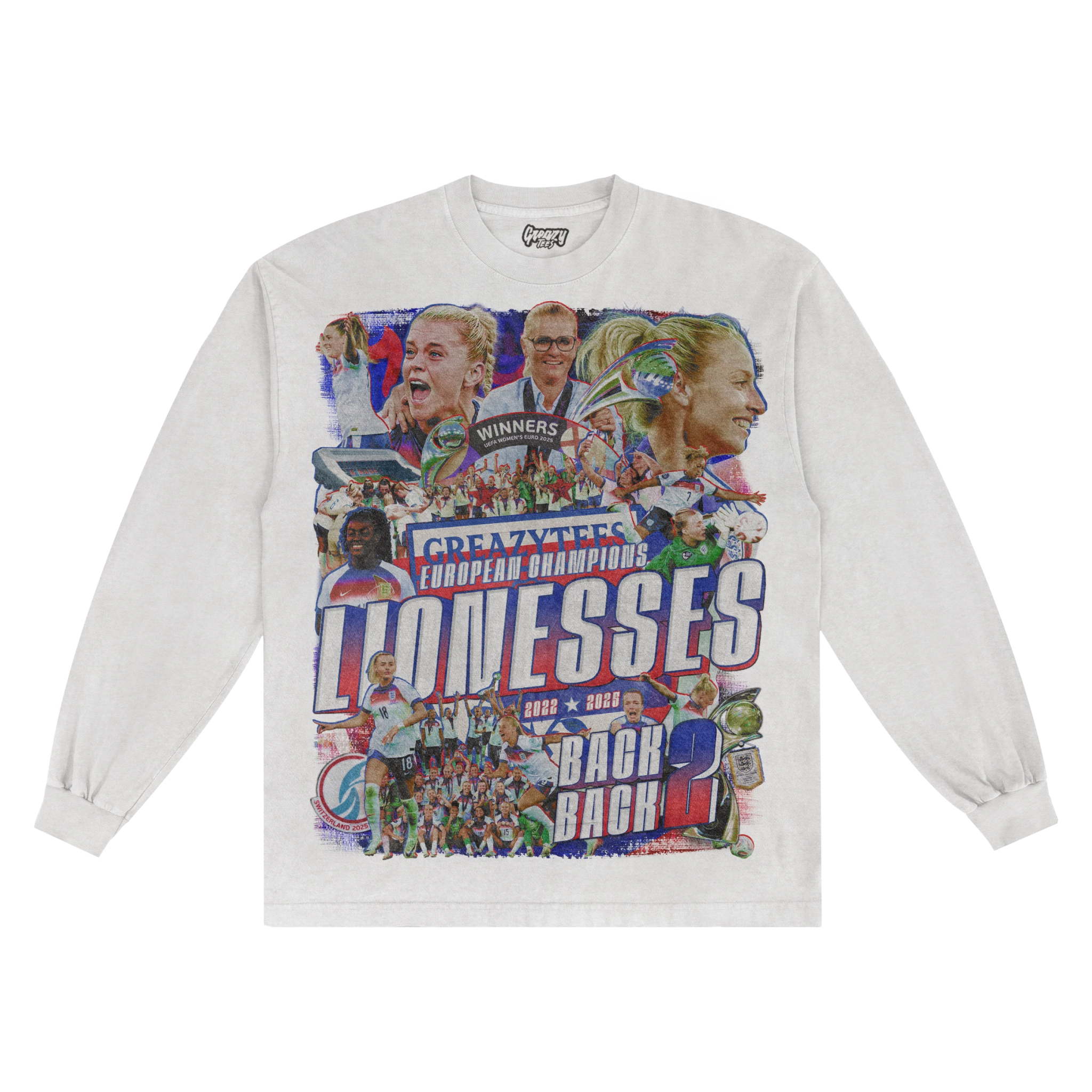 Lionesses Long Sleeved Tee - Greazy Tees