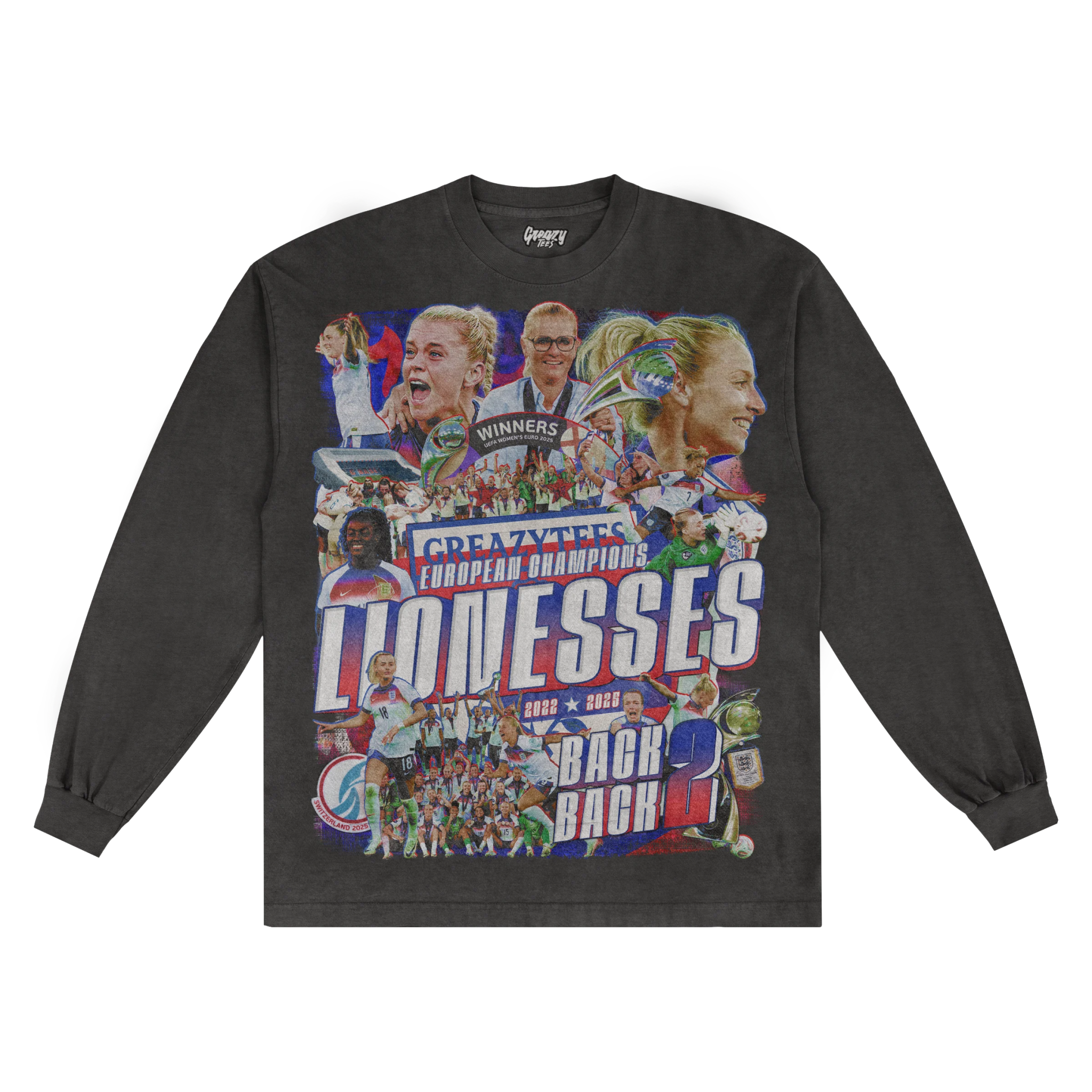 Lionesses Long Sleeved Tee - Greazy Tees