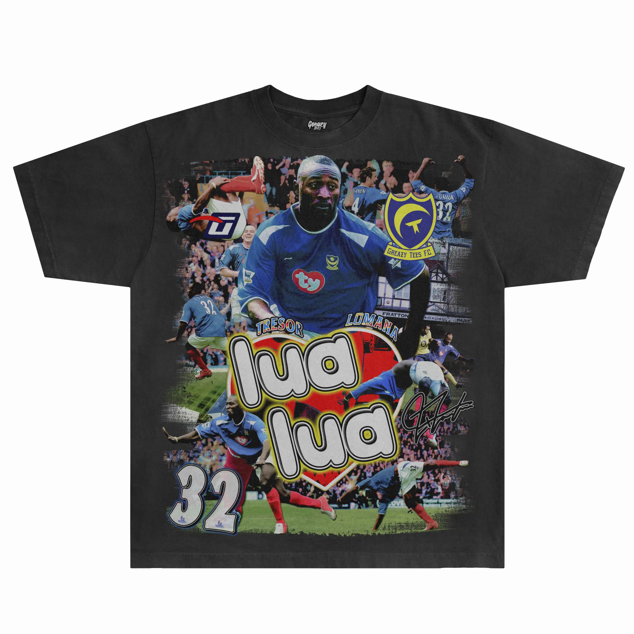Lomana LuaLua Barclaysman Tee - Greazy Tees