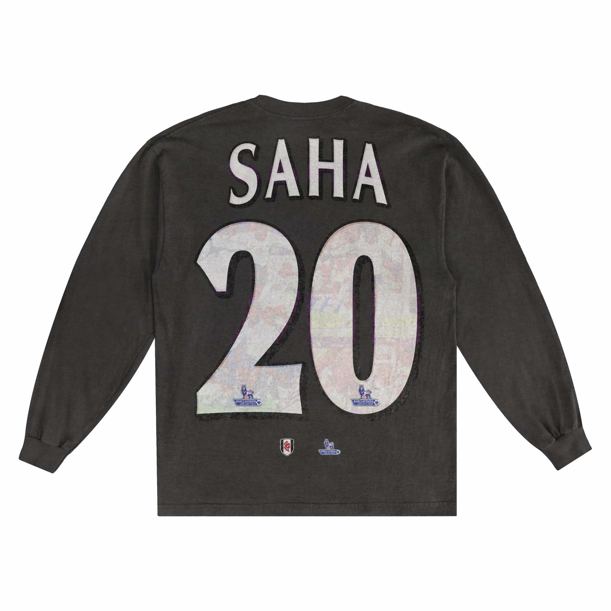 Louis Saha Barclaysman Long Sleeved Tee - Greazy Tees