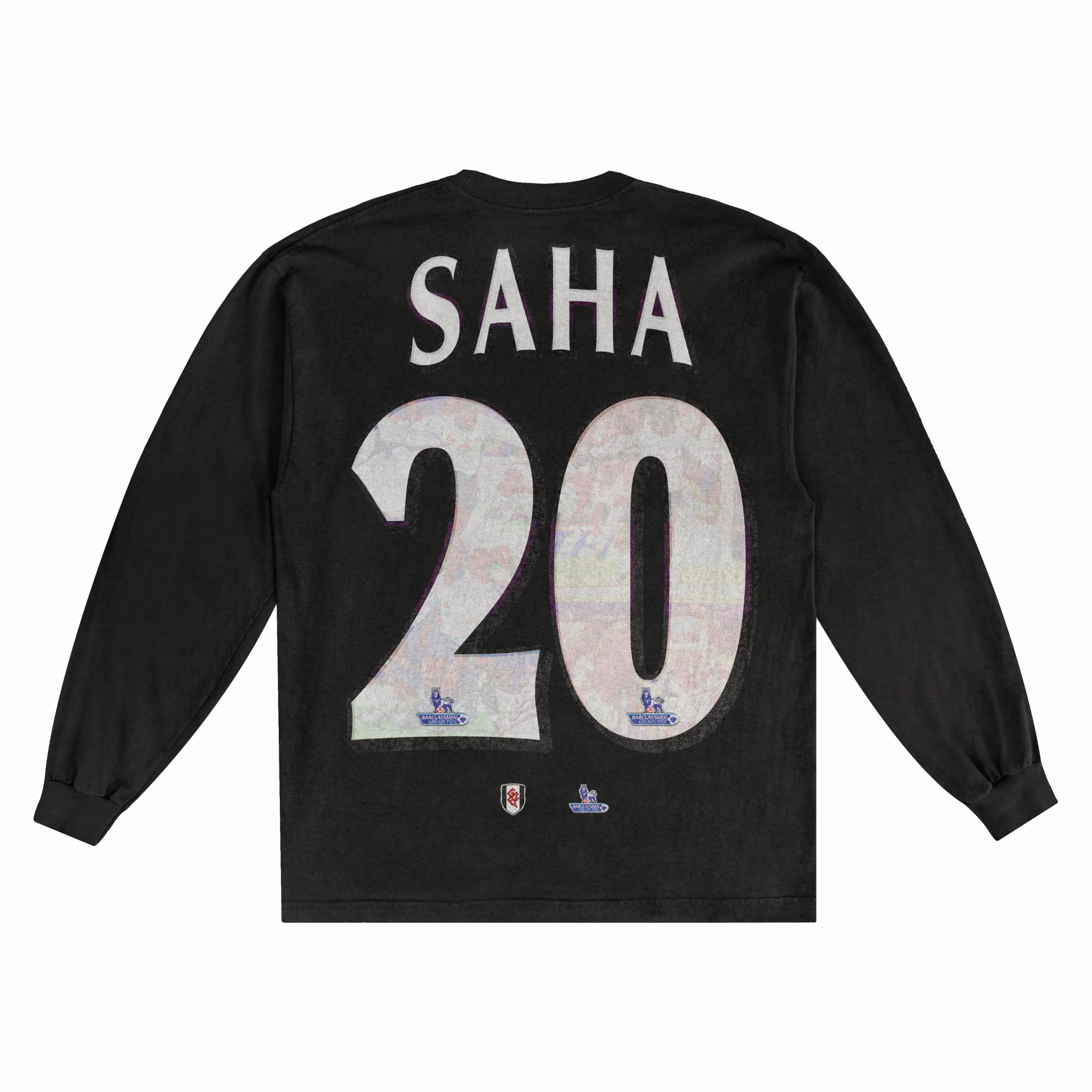Louis Saha Barclaysman Long Sleeved Tee - Greazy Tees