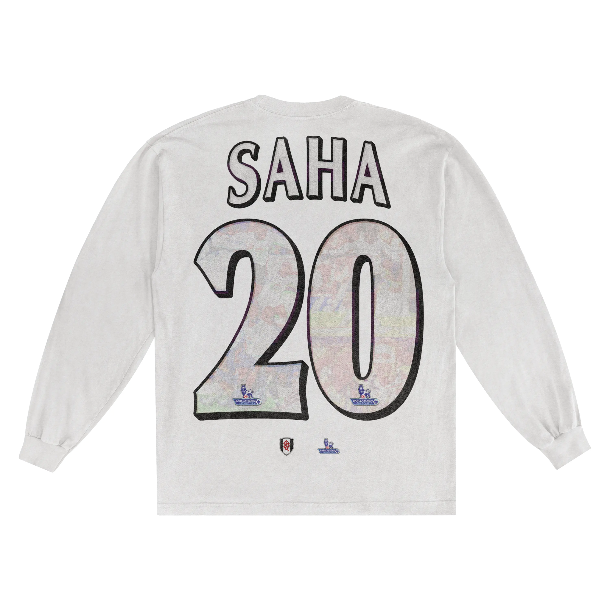 Louis Saha Barclaysman Long Sleeved Tee - Greazy Tees